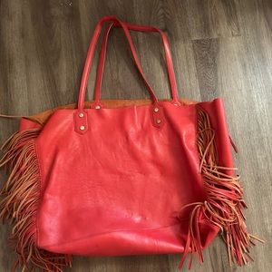 Large leather purse/tote